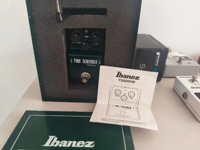 Pedal Ibanez Ts808 Hw Hand Wired Overdrive Clássico
