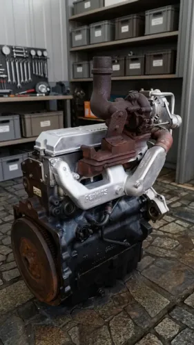Motor Perkins 4 Cilindros P4000 Turbinado Completo - Aceito Base de Troca!