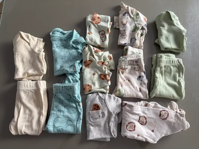 Lote roupinhas carters e baby way