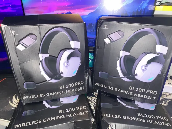 Headset Sem Fio BL100 Pro com microfone destacável **LACRADO EM CAIXA**