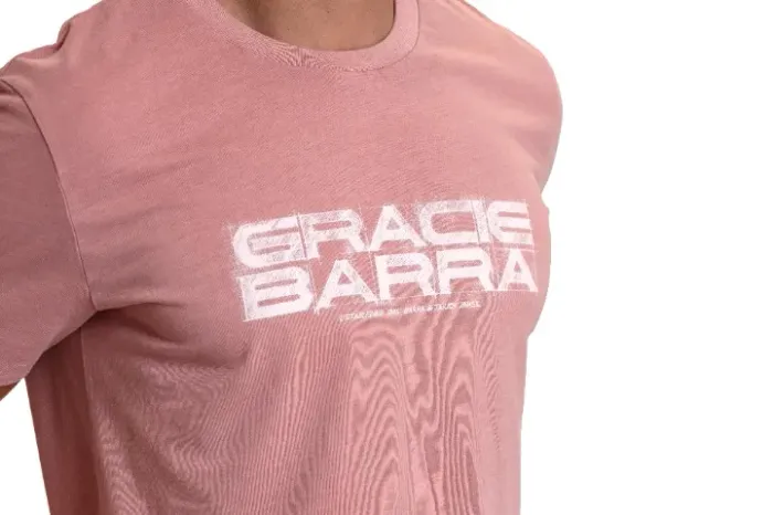 Camiseta Blueprint - Rosa Vintage (Gracie Barra)