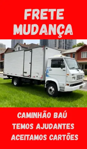 Frete e Mudança Aceitamos Cartões 