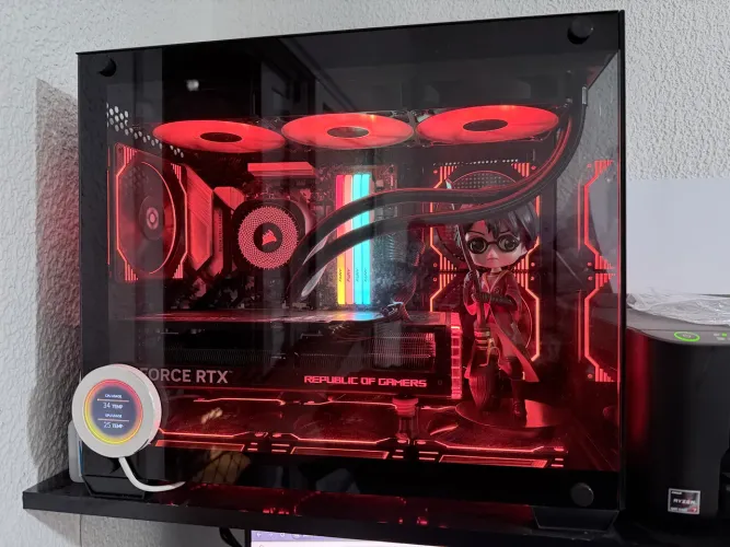 PC GAMER HIGH 5700x 3D, 32gb ram, Nvme 2tb 7000mb, RTX 4060 ti 8gb Rog