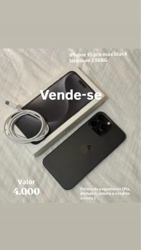 Vende-se iPhone 15 Pro Max