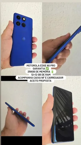 Motorola Edge 60 pro zero na garantia