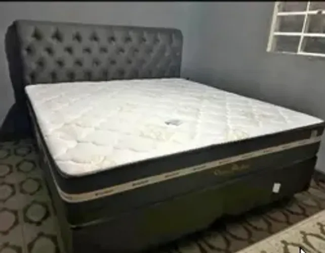 Cama confortável com apoio equilibrado