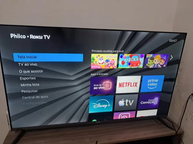 TV PHILCO ROKU 4K LED 50 POLEGADAS