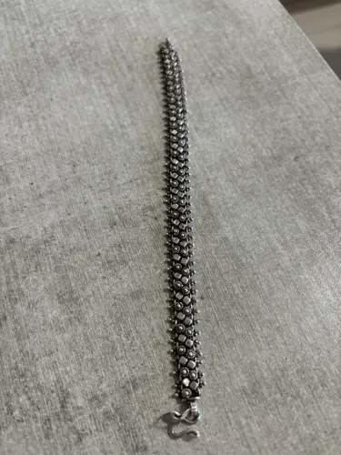 Pulseira linda de prata