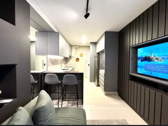Apartamento para alugar com 1 quarto, 42 m² - Vila Itapura
