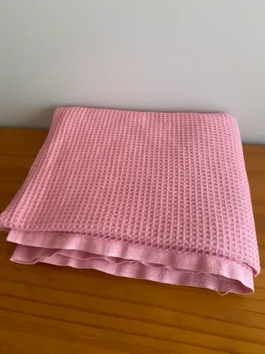 Dohler solteiro rosa piquet algodão 