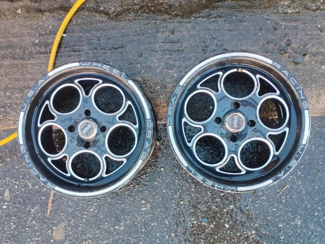 Par de rodas weld Magnum tala 7