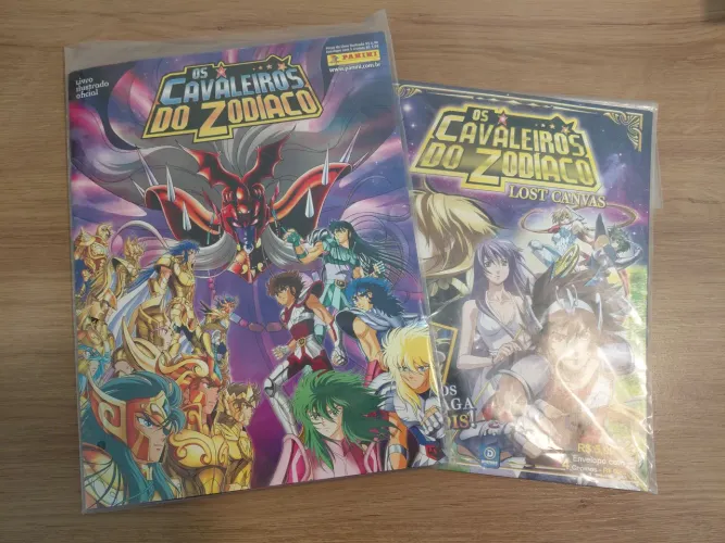 Cavaleiros Do Zodiaco Álbum de Figurinhas