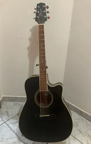 Oportunidade vendo violão Takamine eg 332 BC black