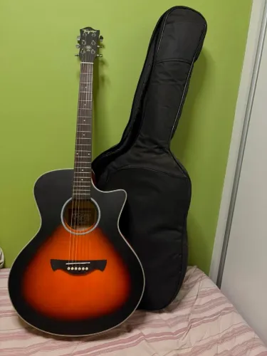 Violão Tagima TW-29 Eletroacústico+ Capa+ Capotraste+ Palheta