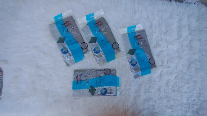 Kit 4 Panos Microfibra Limpa Vidros Bettanim Superpro 60X40 