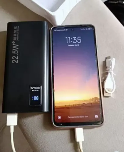 Powerbank 20000mha carregador portátil, carregamento rápido perfeito para delivery