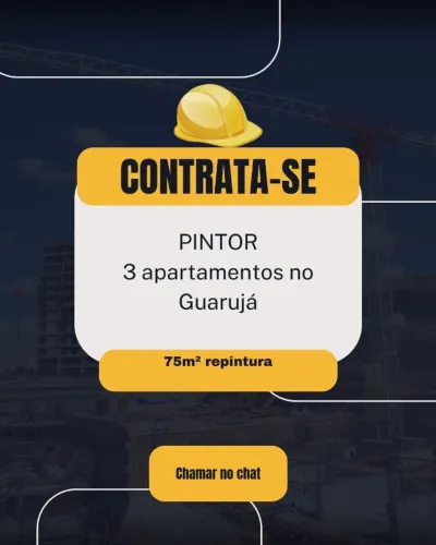 Pintor para GUARUJA - ENSEADA