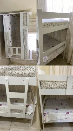 vendo cama beliche e cômoda de 10 gavetas, com dois meses de uso.