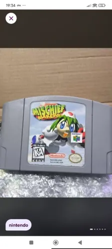 Cartucho jogo Nintendo 64 Mischief Markers 