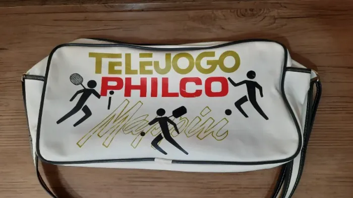 Telejogo Philco Ford Com Mochila Mappin raro - época do Atari