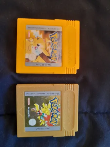 Jogos de Pokemon de Game boy originais italianos - Europeus
