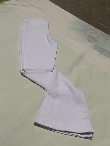 Calça de malha BRANCA Laycra