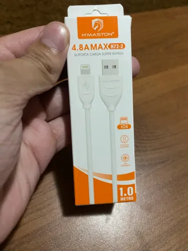 Cabo para iPhone Lightning 1m