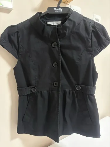 Blusa Parka acinturada ZARA TRF Tam M