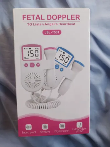 Doppler Fetal JSL-T501 - Ouça os Batimentos do Bebê em Casa 