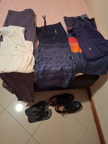 Doação - Roupas e calçados MASCULINOS