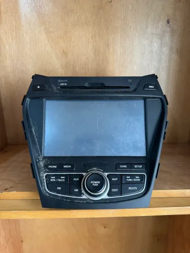 Central Multimídia Original Hyundai Santa Fé 2013-2015 - Motrex MTXT900DM