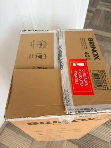 ixeira Brinox 40L Inox Premium - Com Pedal - Impecável - Preço para Vender HOJE