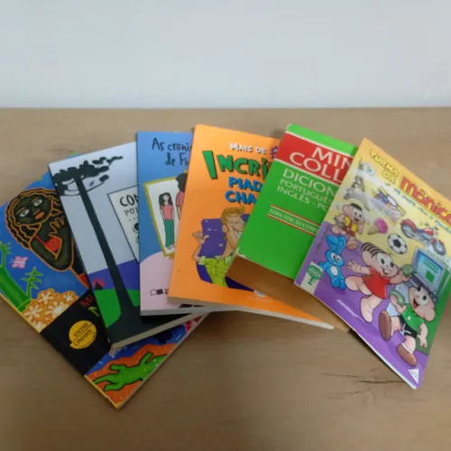 Livros e Tirinhas Clássicas de 10-35 reais