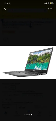 Notebook Dell 3410 16Gb ram 256 SSD ou 10x de 280 reais