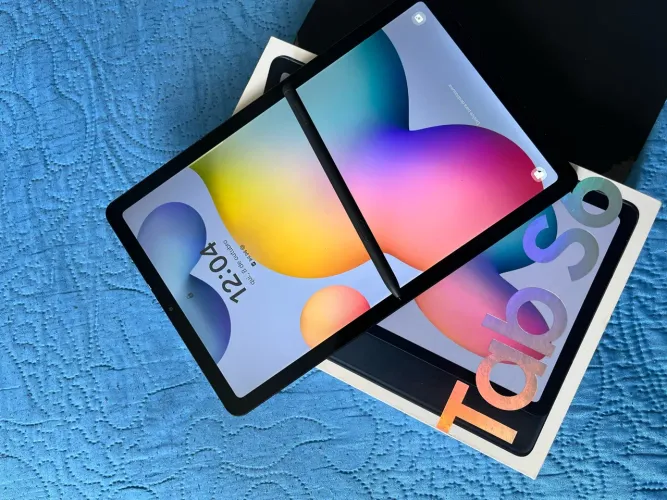 Tablet Samsung Galaxy Tab S6 Lite , 128GB, 4GB RAM, Tela Imersiva de 10.4'.
