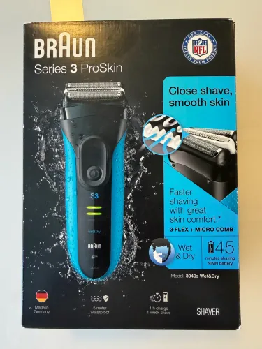 Barbeador Braum Pro Skin 3 Novo