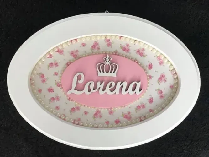 Enfeite Porta Maternidade Personalizado Mdf Quarto Bebê
