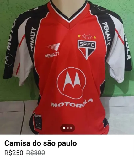 Camisa do são paulo treino