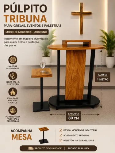 Pulpito Para igreja 