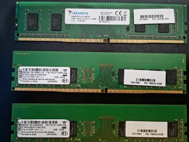 Memória 4 GB DDR4 para Desktop