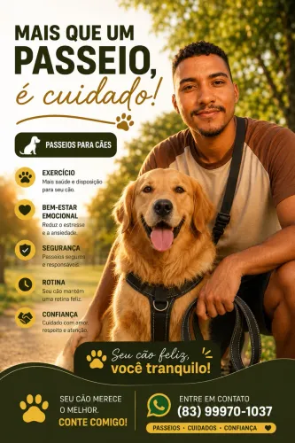 Passeador de cães.