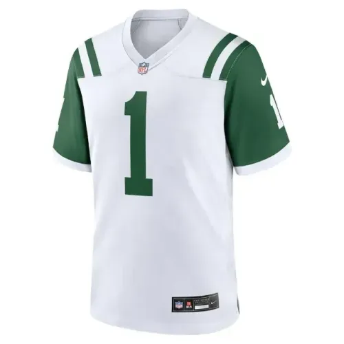 camisa nfl new york jets sauce gardner nike branca original