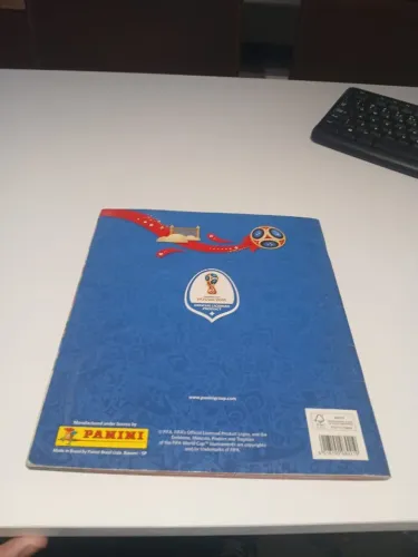 album de figurinhas da copa de 2018