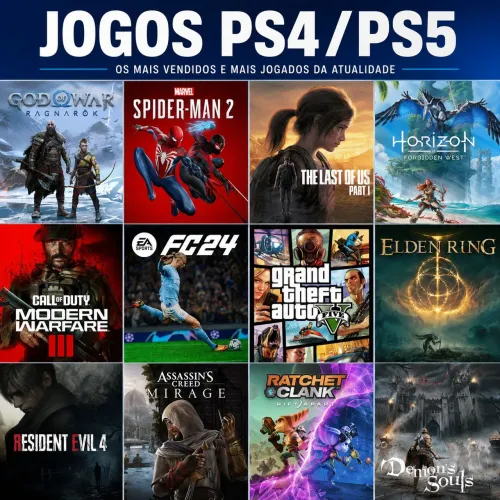 Jogos para ps4 e ps5