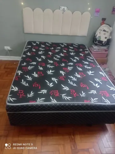 Cama box casal conjugada - brinde cabeceira