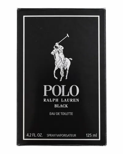Perfume Ralph Lauren Polo Black EDT 125ml Novo e Lacrado