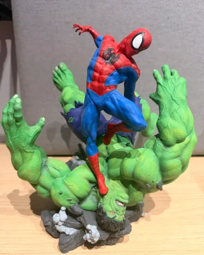 Spiderman x Hulk - Resina 1/10