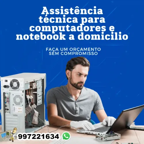 Técnico de Informática em Domicílio 24h - Recife e Região