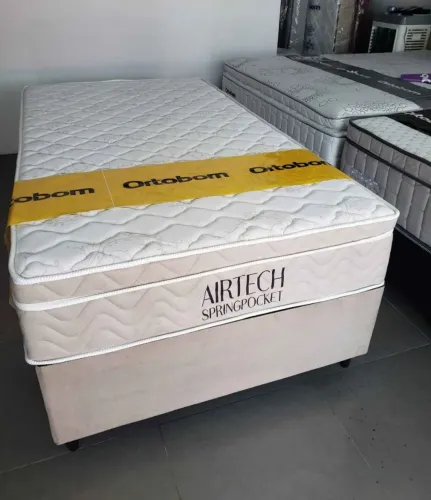 CAMA SOLTEIRO ORTOBOM MOLAS ENSACADAS