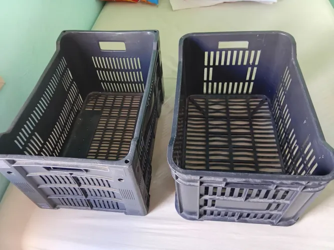 Caixas plásticas